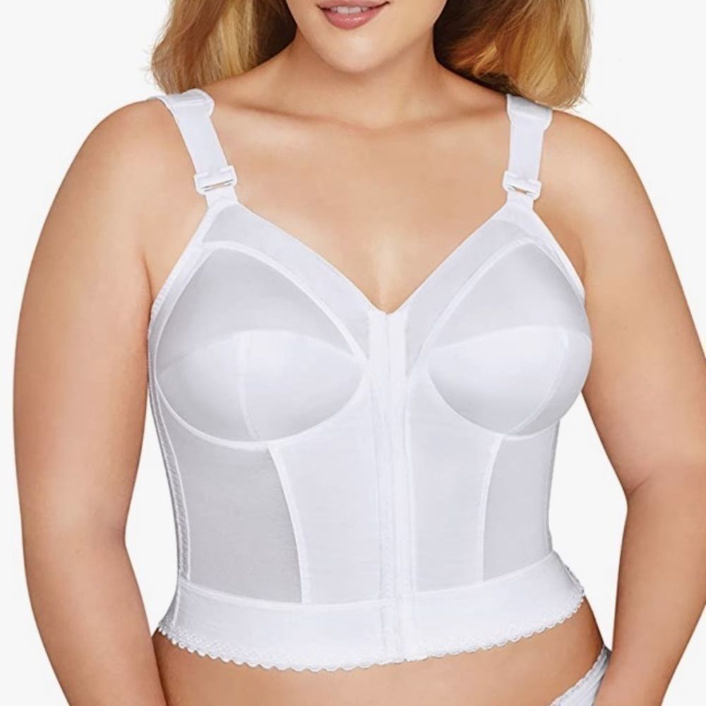 NEW Exquisite Form Fully Front Close Longline Posture Bra